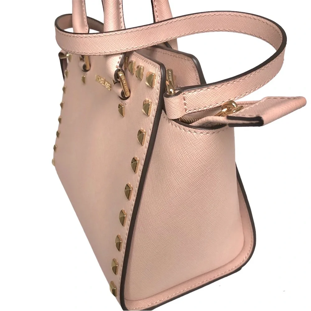 🆕 Michael Kors SELMA Satchel Shoulder Bag Blush